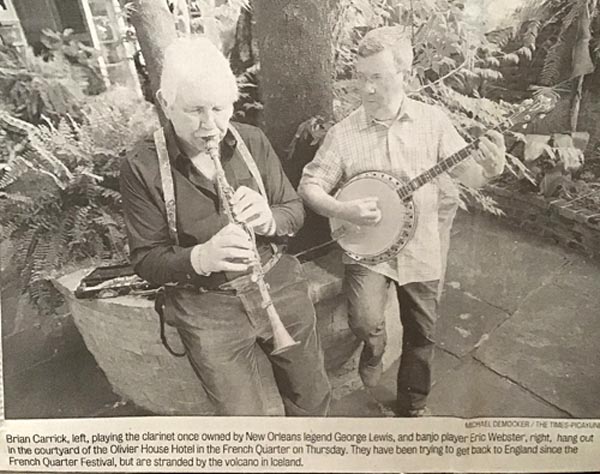 Eric Webster Stranded in New Orleans